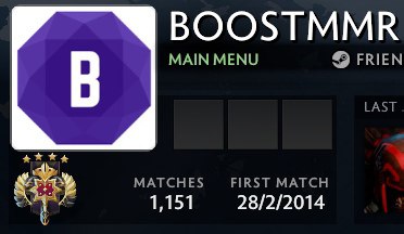 Dota 2 account